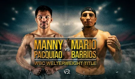 Марио Барриос — Мэнни Пакьяо смотреть онлайн полный бой в эфире