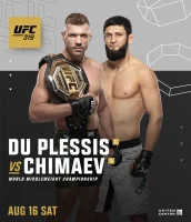 UFC 319 прямая трансляция от 17 августа 2025 Чимаев vs Плесси смотреть онлайн бесплатно